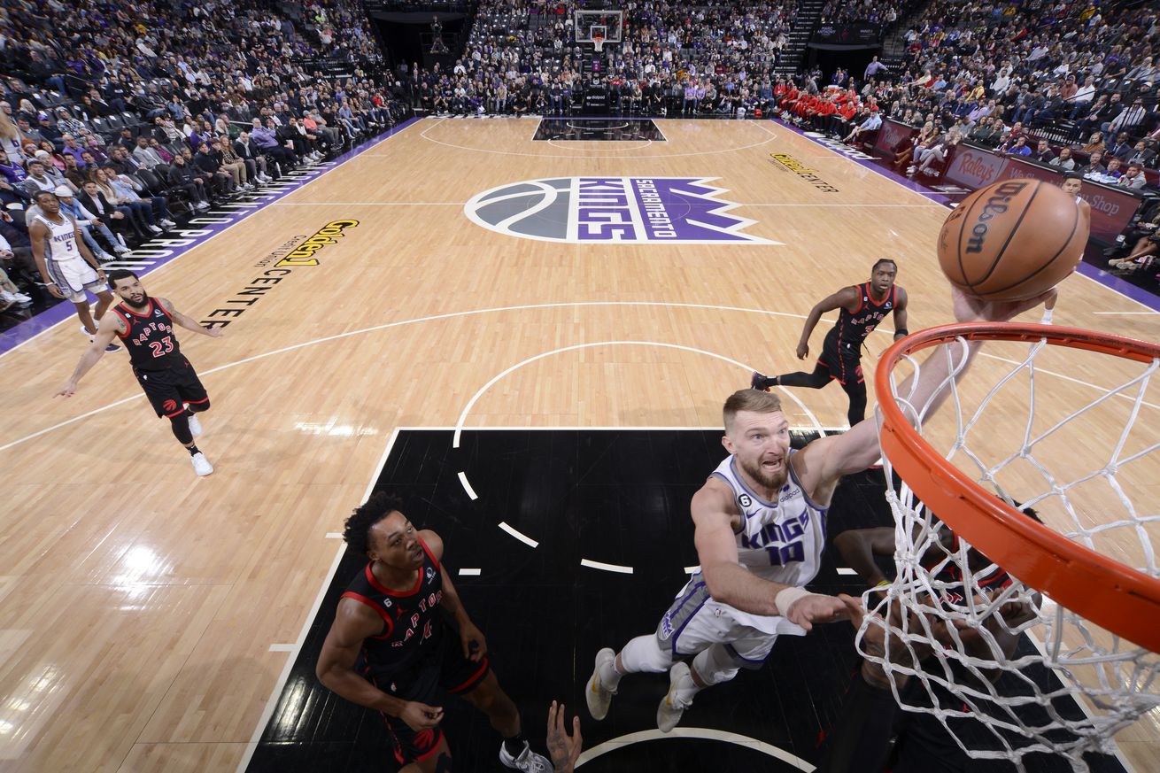 Toronto Raptors v Sacramento Kings