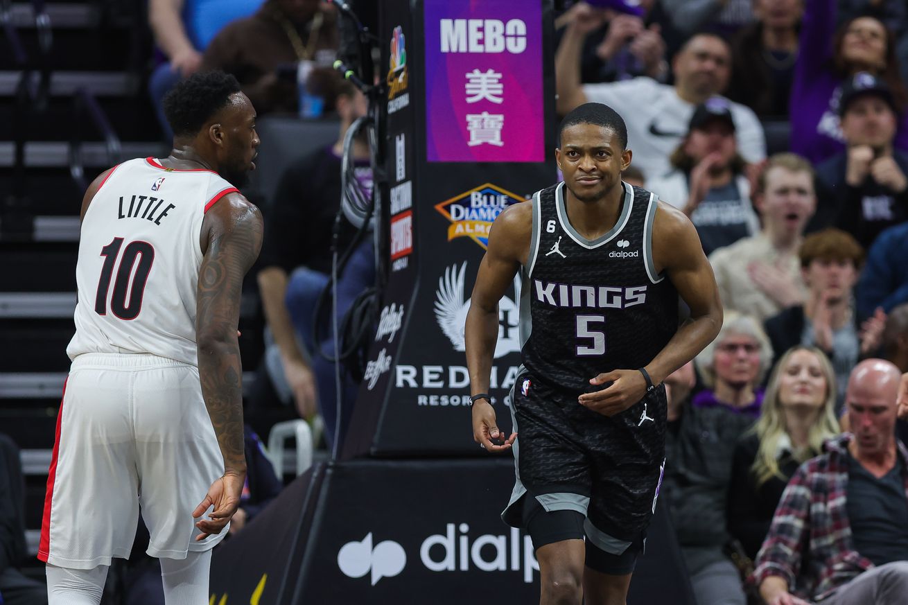 NBA: Portland Trail Blazers at Sacramento Kings