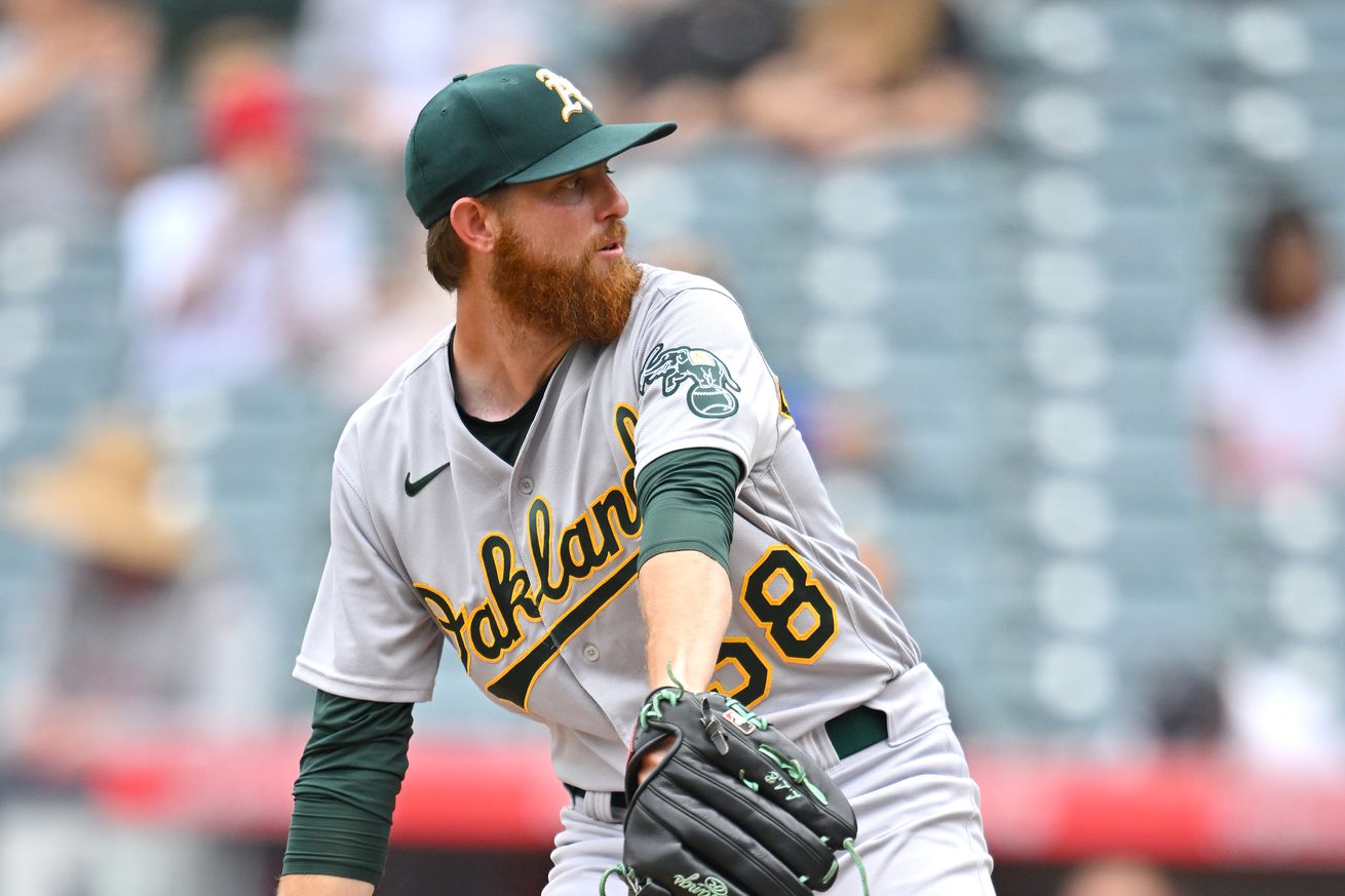 MLB: Oakland Athletics at Los Angeles Angels