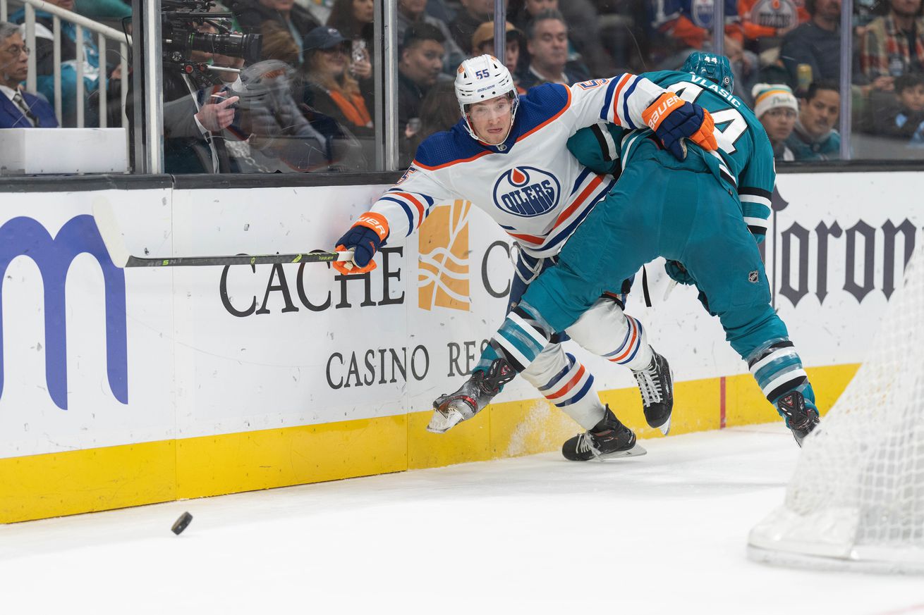 NHL: Edmonton Oilers at San Jose Sharks