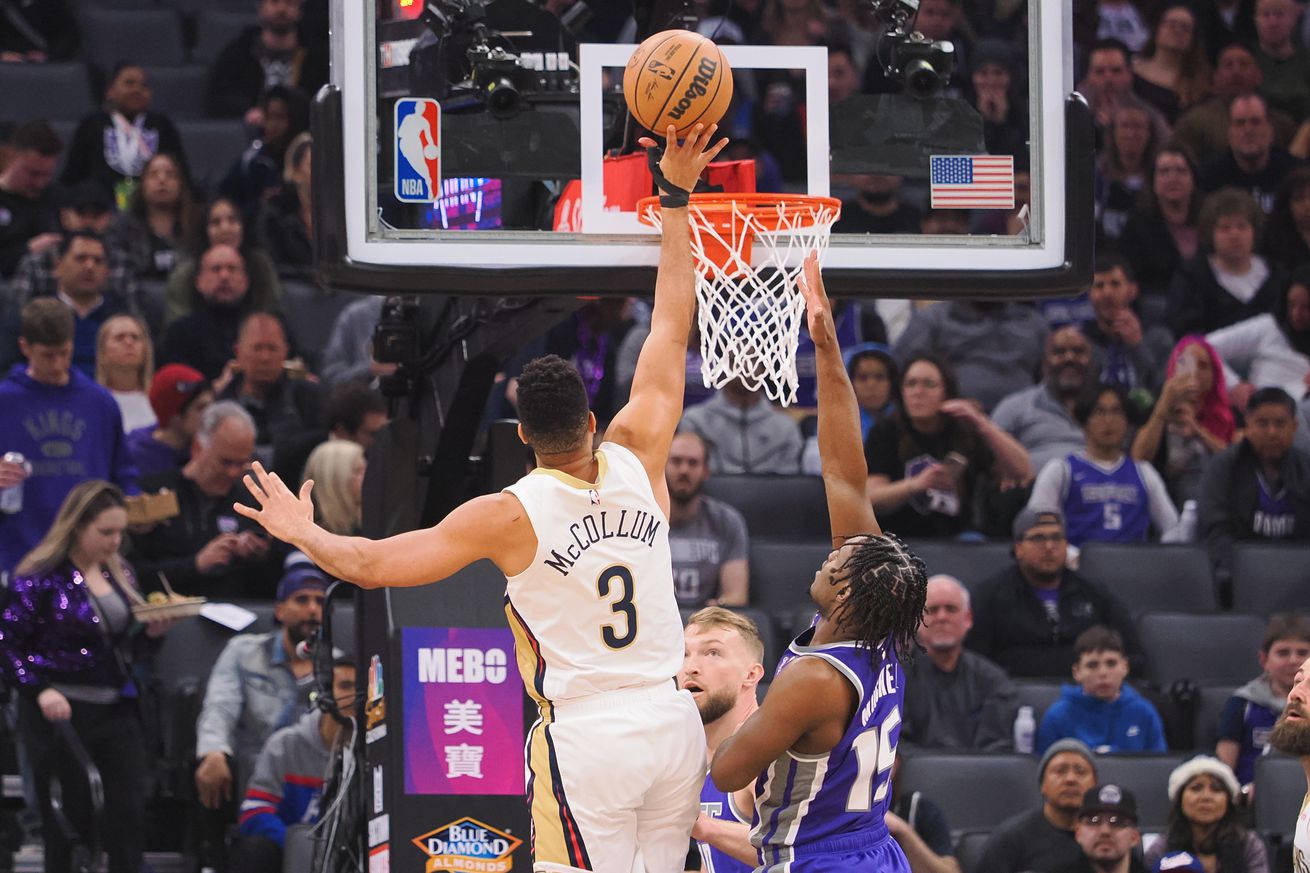 NBA: New Orleans Pelicans at Sacramento Kings