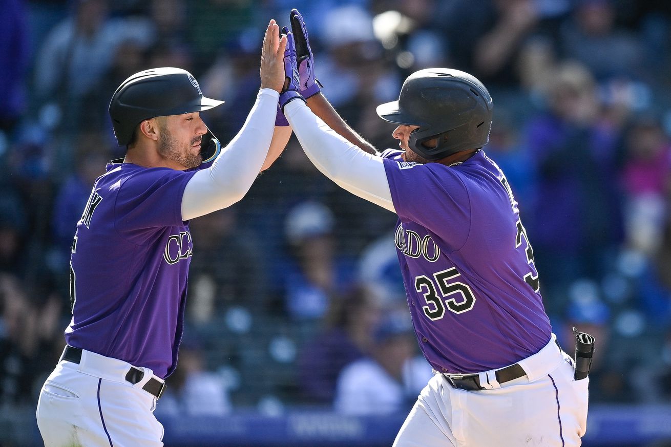 Los Angeles Dodgers v Colorado Rockies