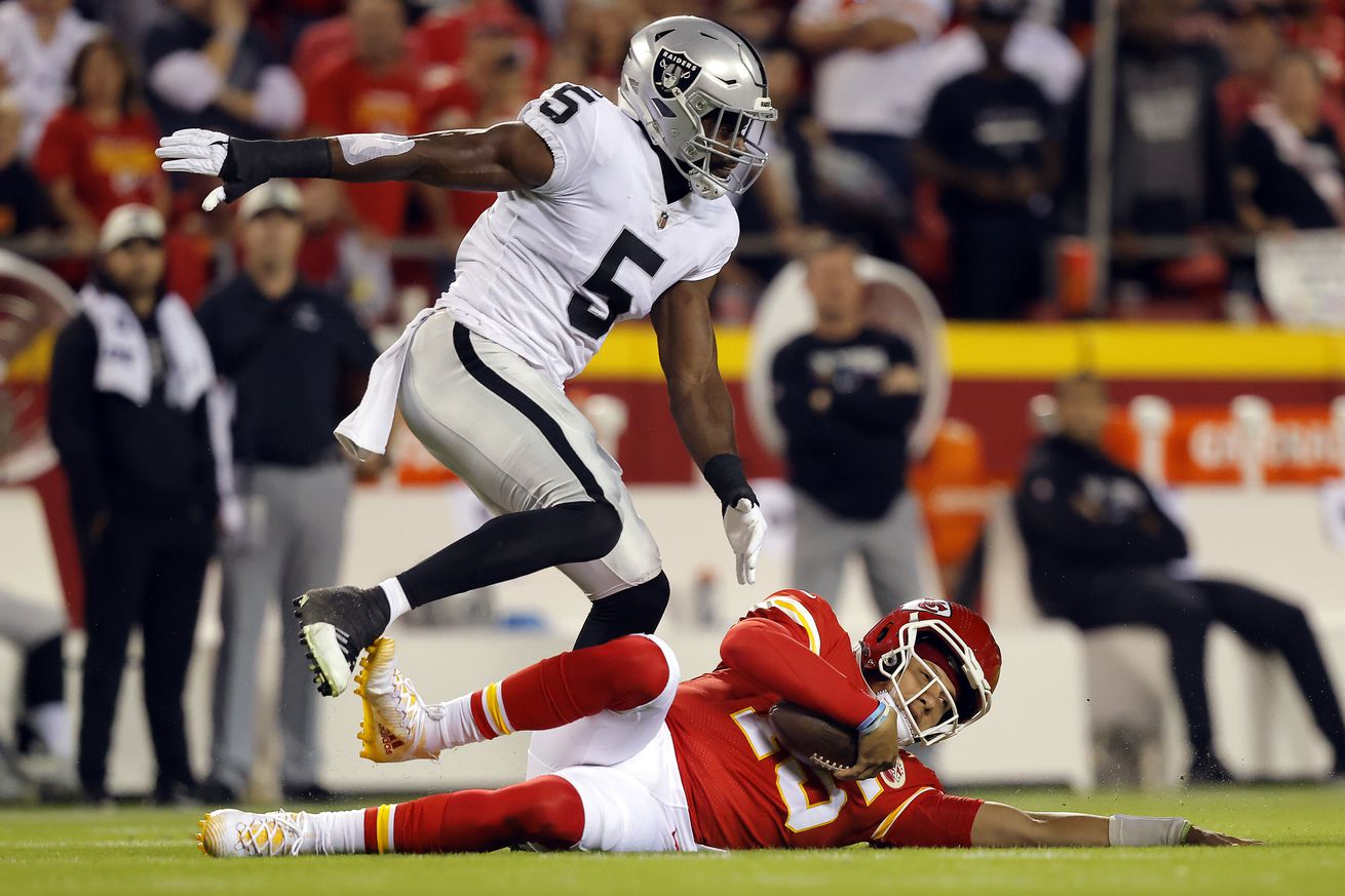 Las Vegas Raiders v Kansas City Chiefs