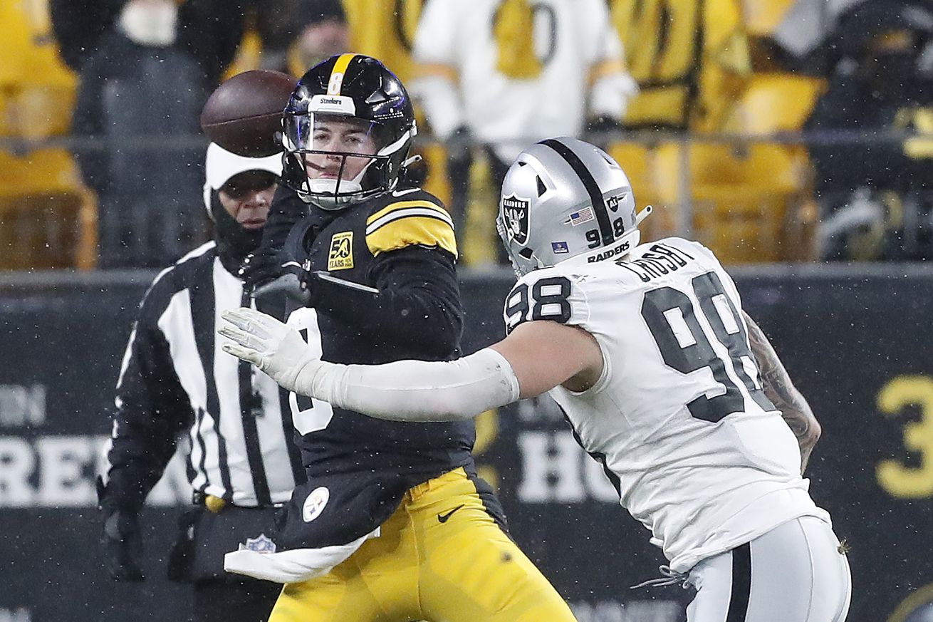 NFL: Las Vegas Raiders at Pittsburgh Steelers