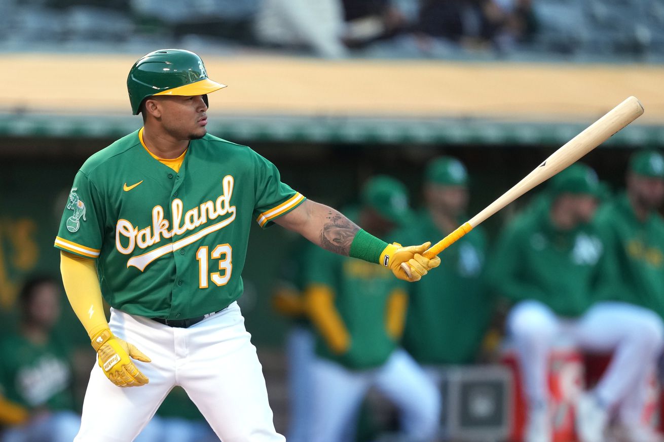 MLB: Texas Rangers at Oakland Athletics