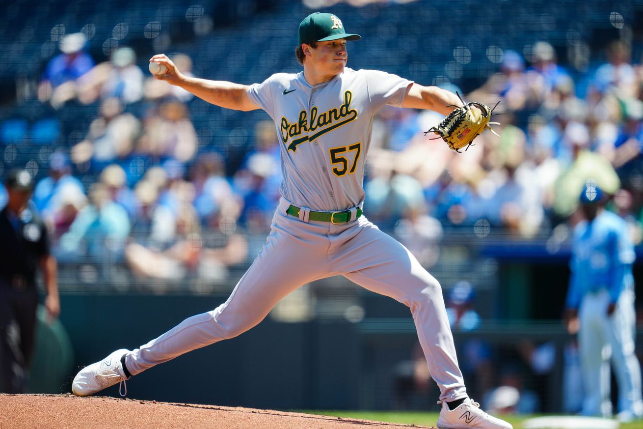 MLB: Oakland Athletics at Kansas City Royals