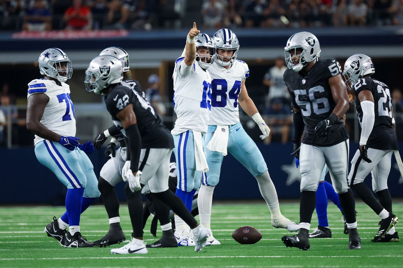 NFL: Preseason-Las Vegas Raiders at Dallas Cowboys