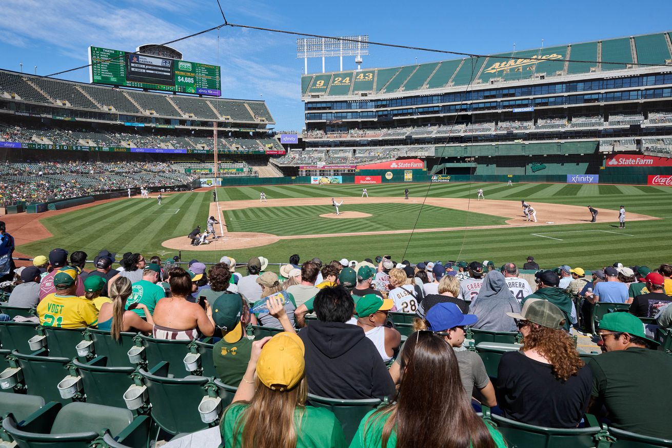 MLB: Detroit Tigers at Oakland Athletics