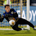 NE Revs goalkeeper Jacob Jackson