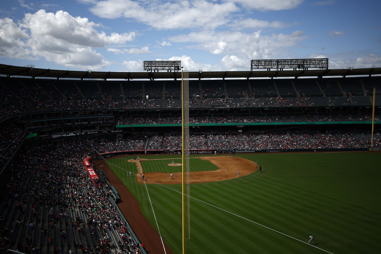 Oakland Athletics v Los Angeles Angels