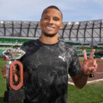 Andre De Grasse Wins the Diamond League Champions Trophy
