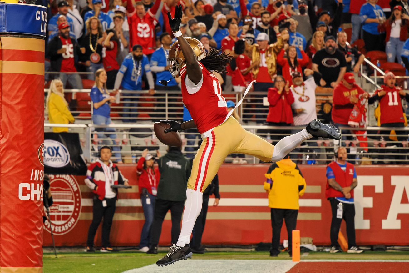 NFL: NFC Championship-Detroit Lions at San Francisco 49ers