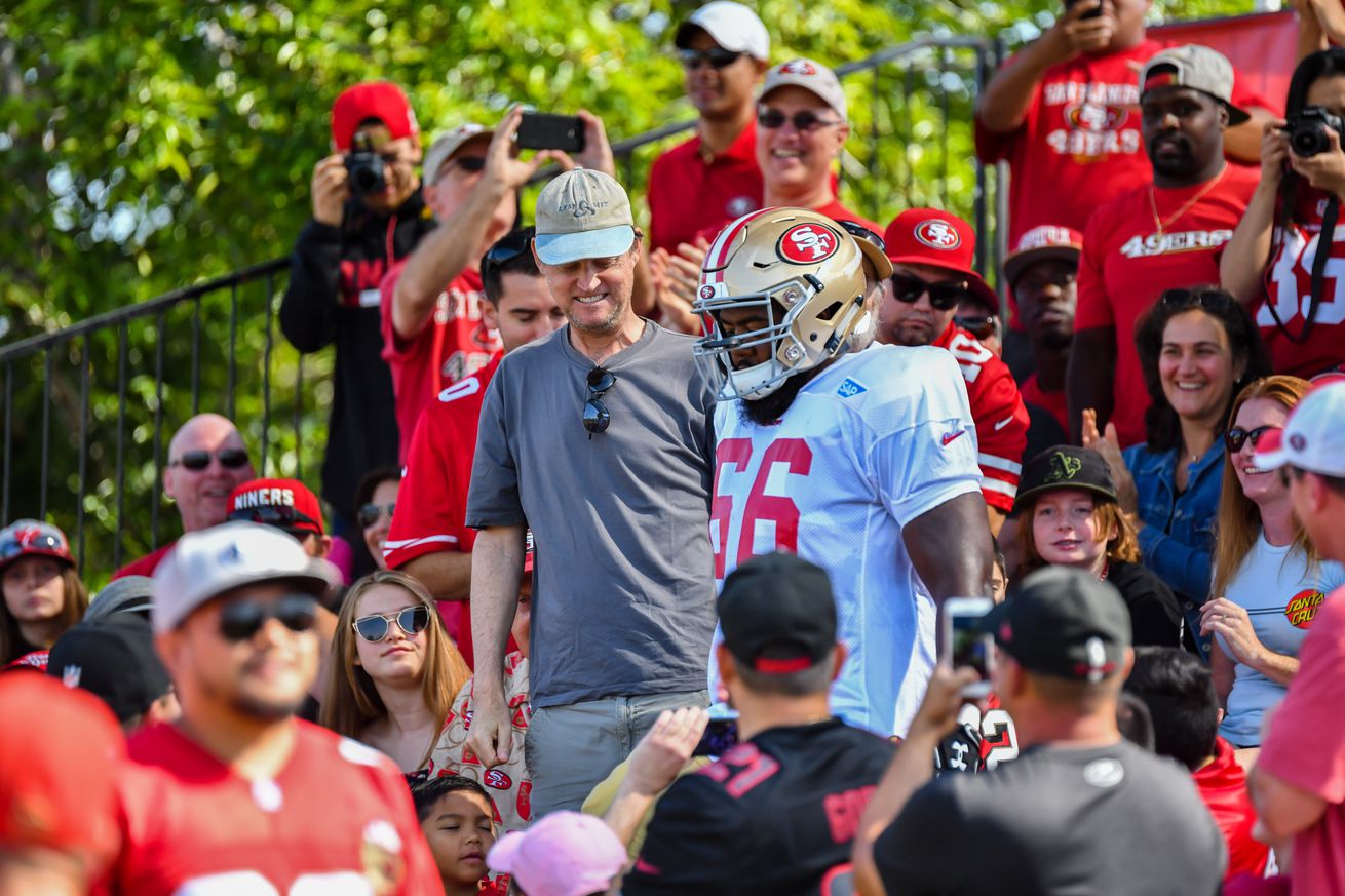 NFL: AUG 12 49ers Training Camp
