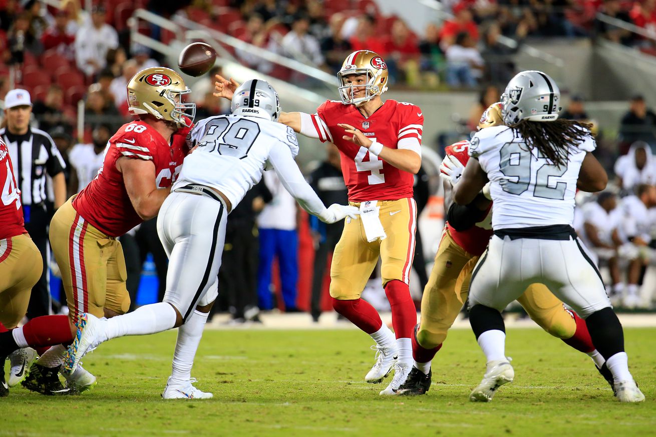 Oakland Raiders v San Francisco 49ers