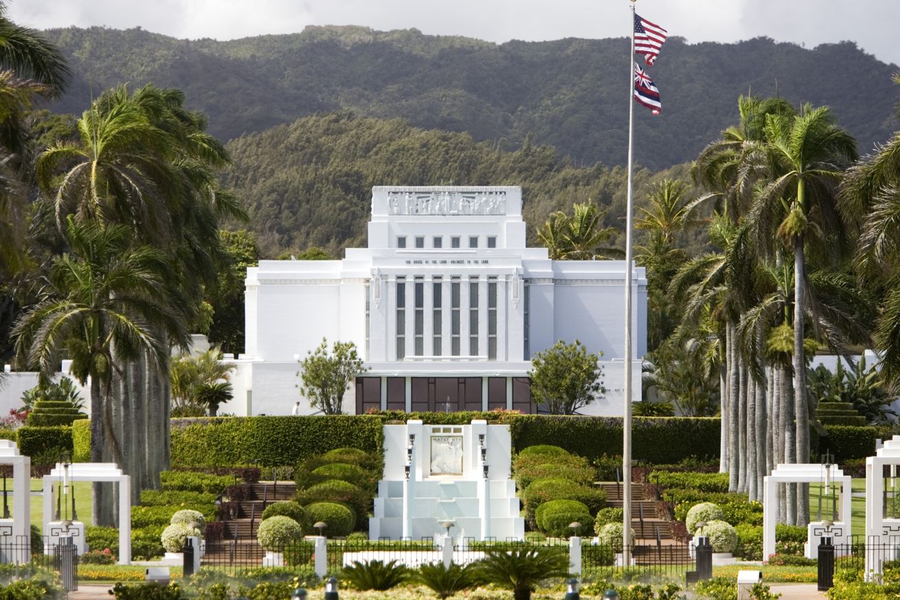 Brigham Young University campus Laie Oahu Hawaii USA