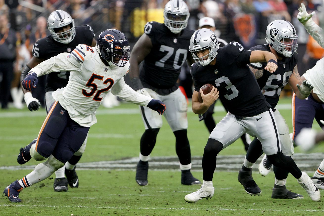 Chicago Bears v Las Vegas Raiders
