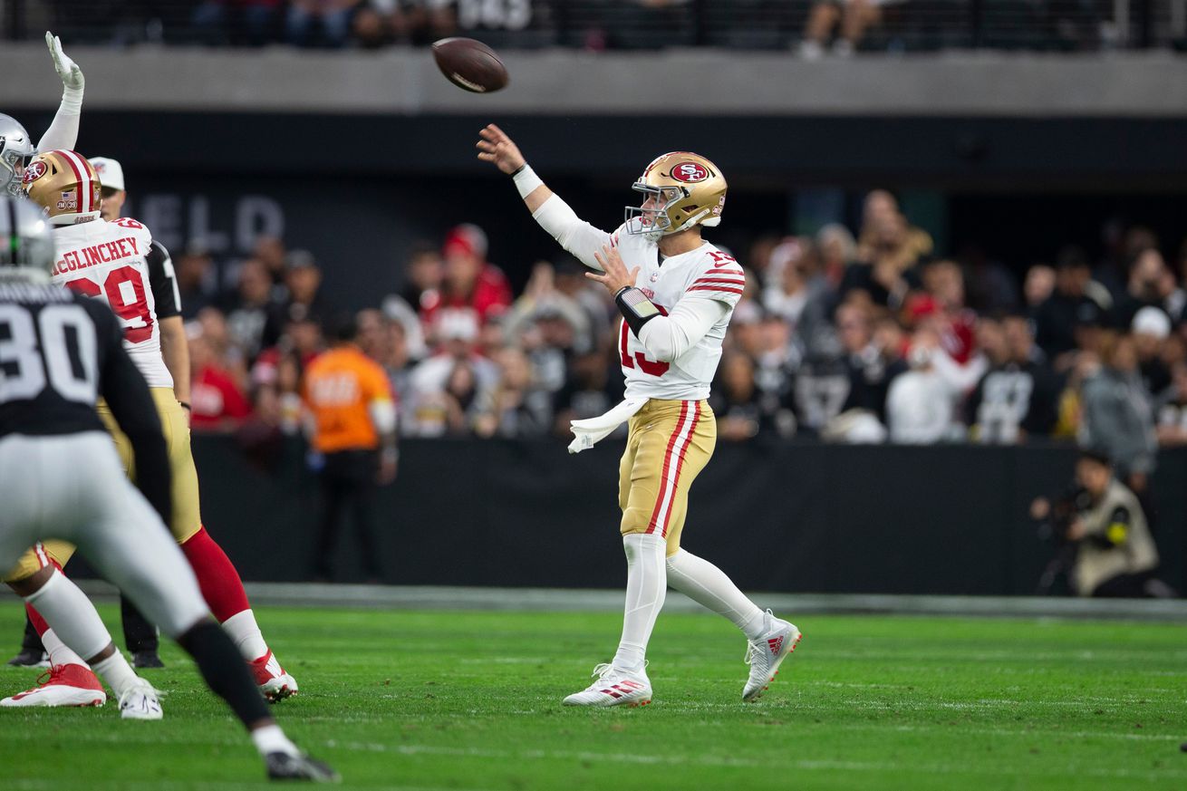 San Francisco 49ers v Las Vegas Raiders