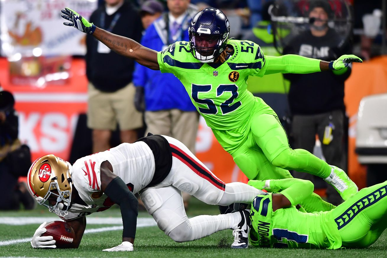 Darrell Taylor San Francisco 49ers v Seattle Seahawks