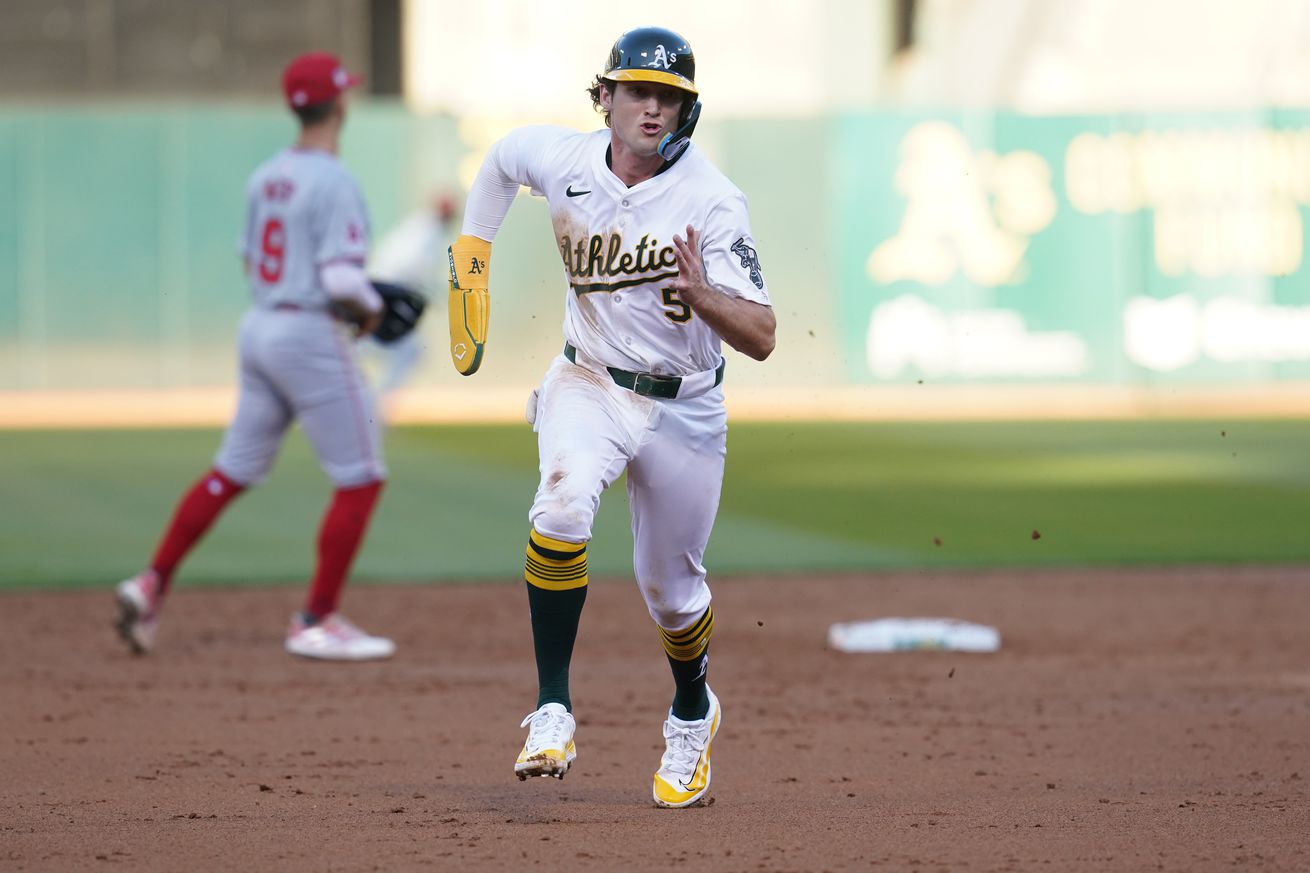 MLB: Los Angeles Angels at Oakland Athletics