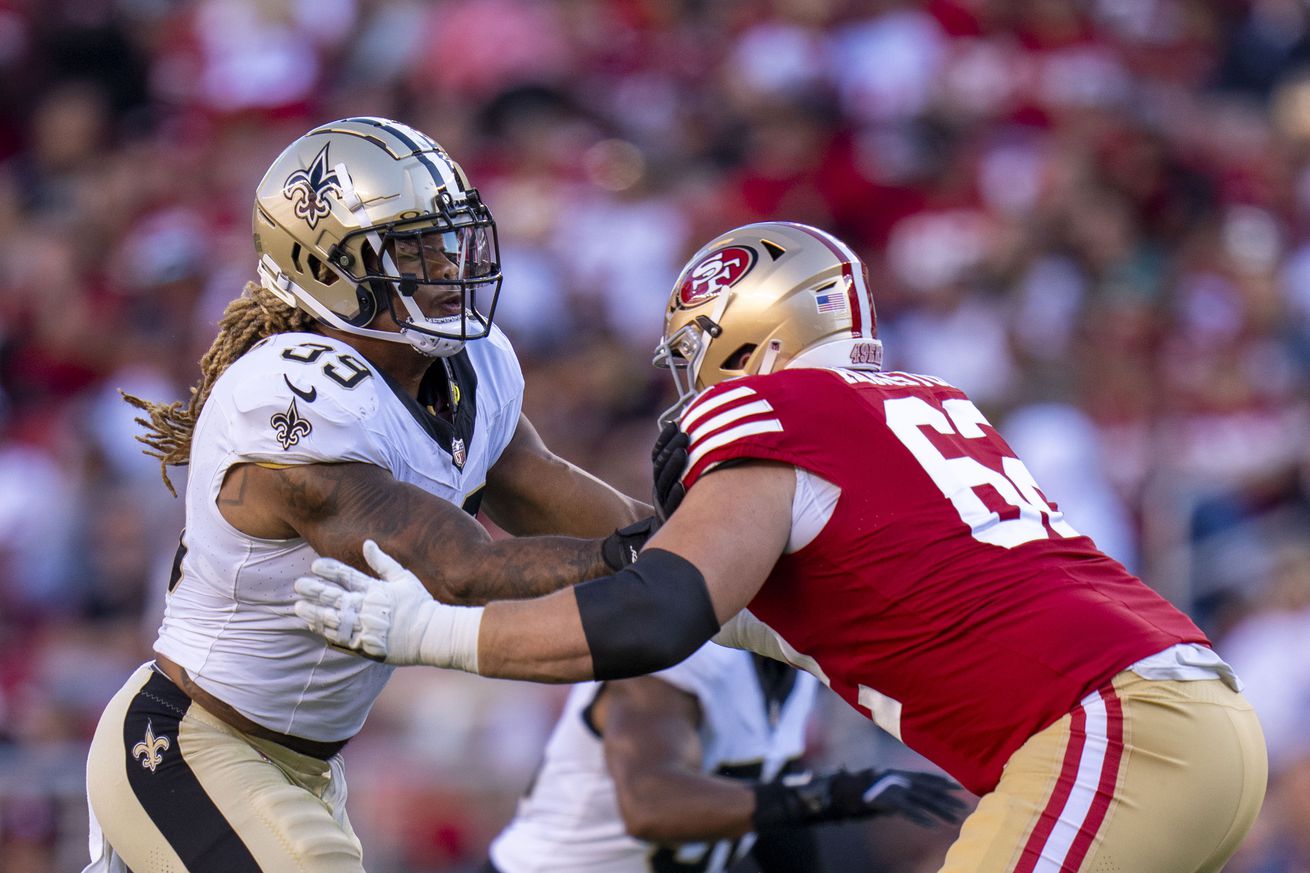 NFL: New Orleans Saints at San Francisco 49ers