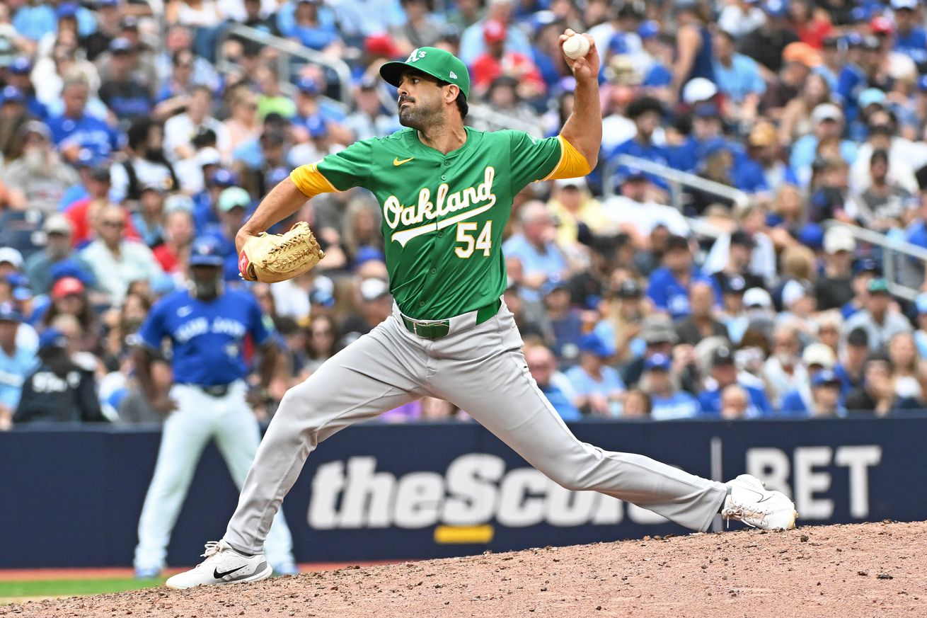 MLB: Oakland Athletics at Toronto Blue Jays