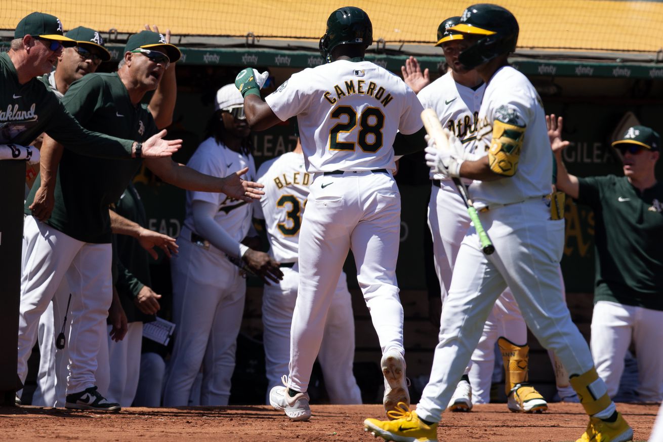 MLB: Milwaukee Brewers at Oakland Athletics