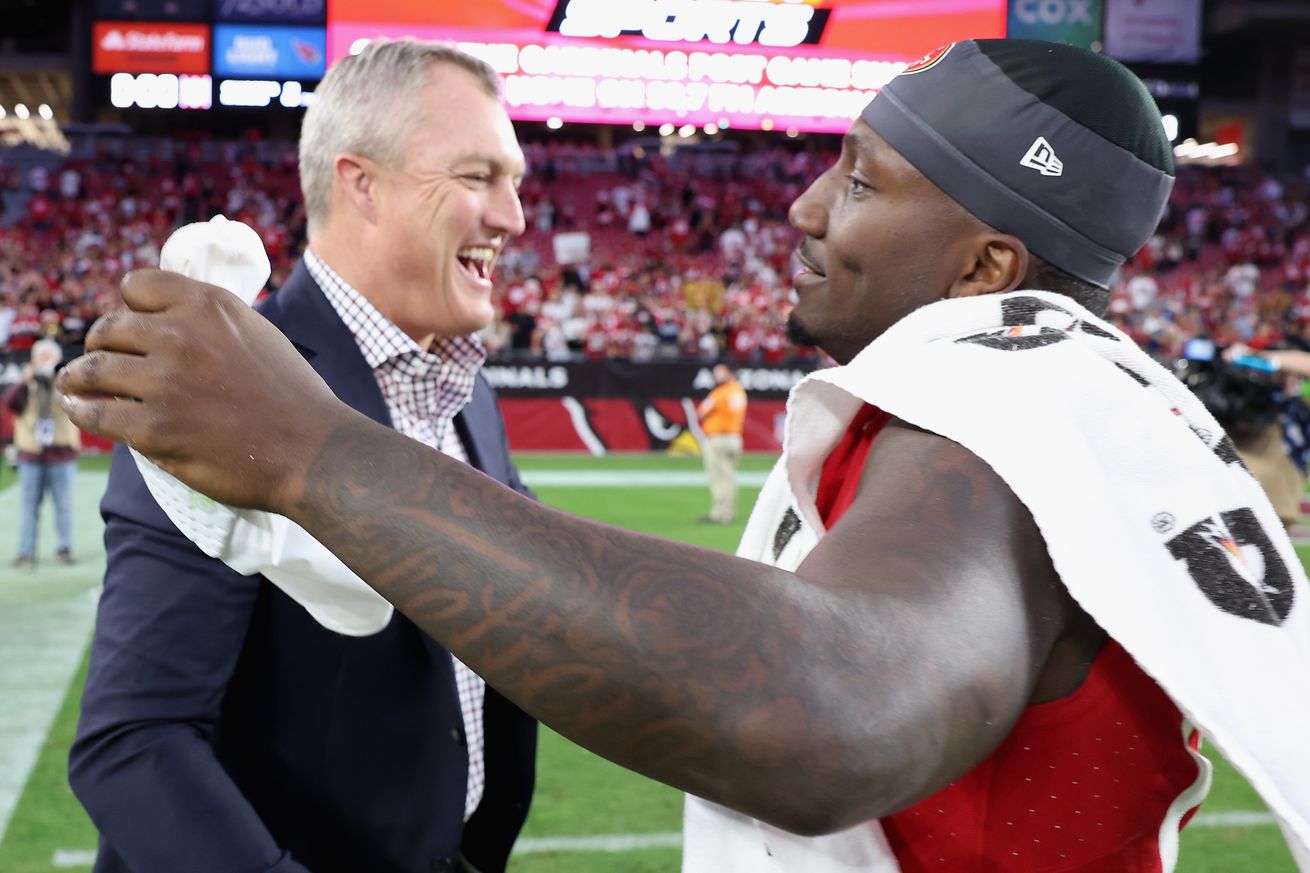 John Lynch, Deebo Samuel San Francisco 49ers v Arizona Cardinals
