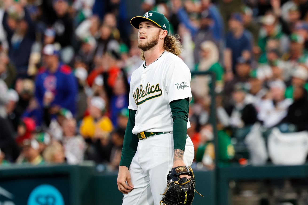 MLB: Chicago Cubs at Athletics
