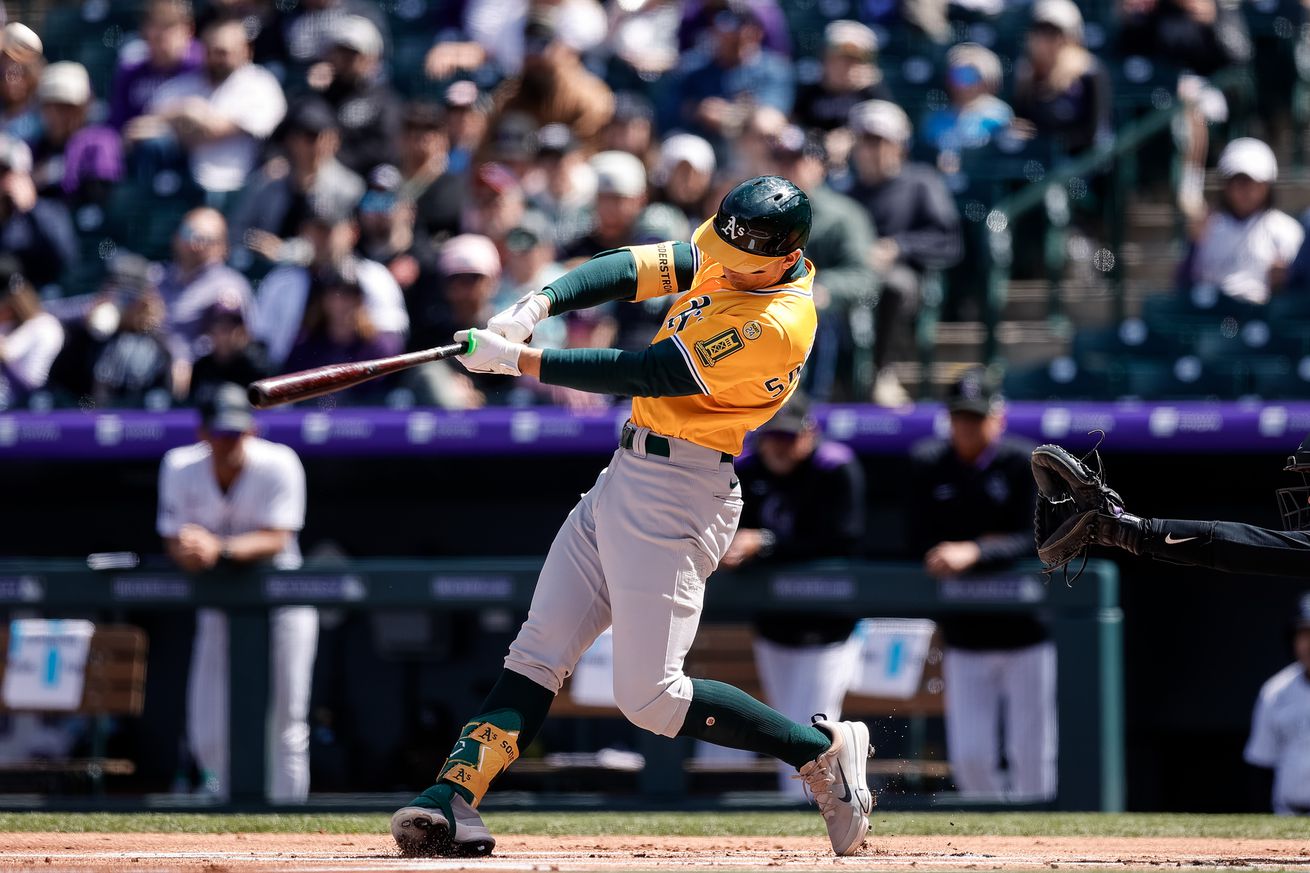 MLB: Athletics at Colorado Rockies