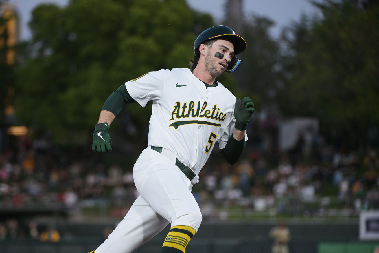 MLB: San Diego Padres at Athletics