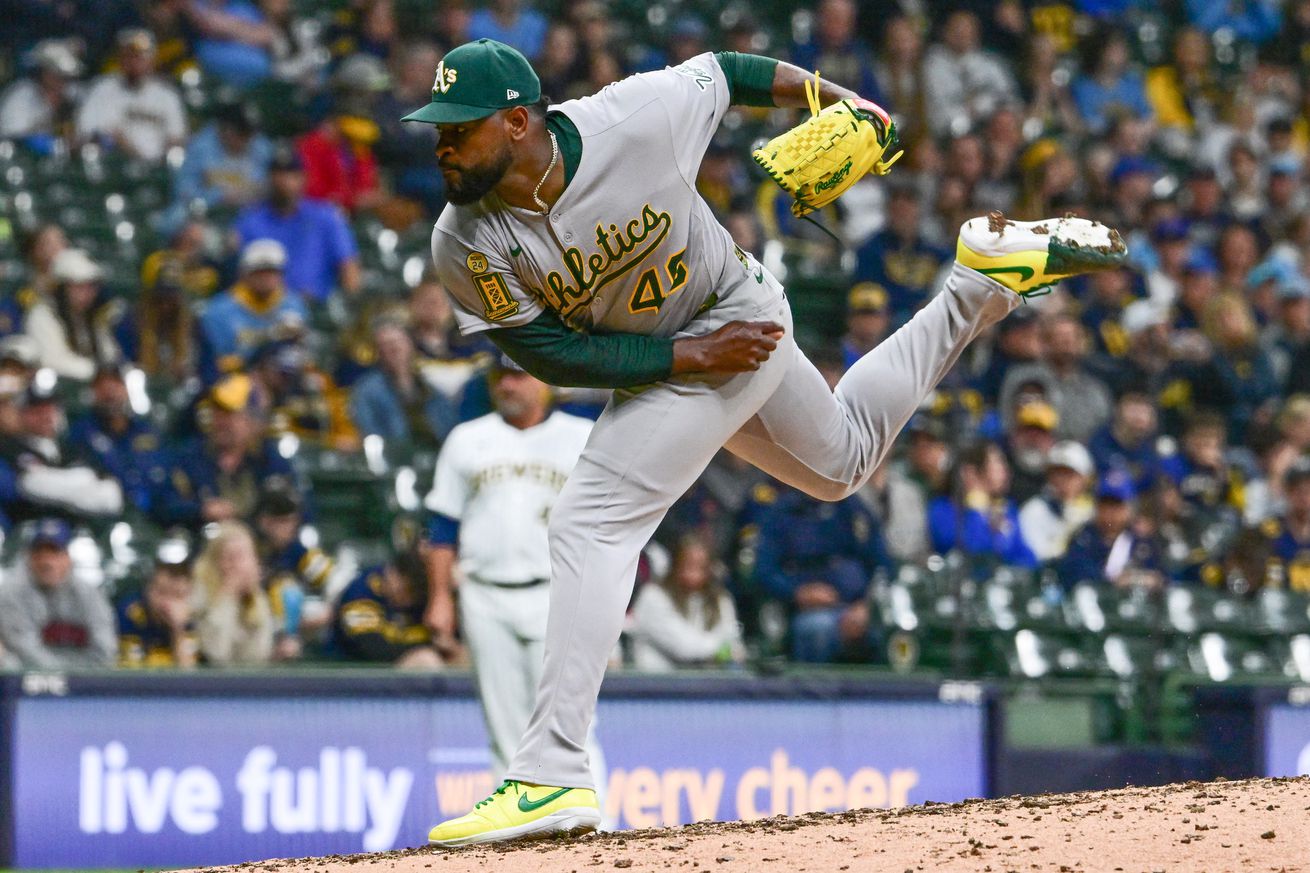 MLB: Athletics at Milwaukee Brewers