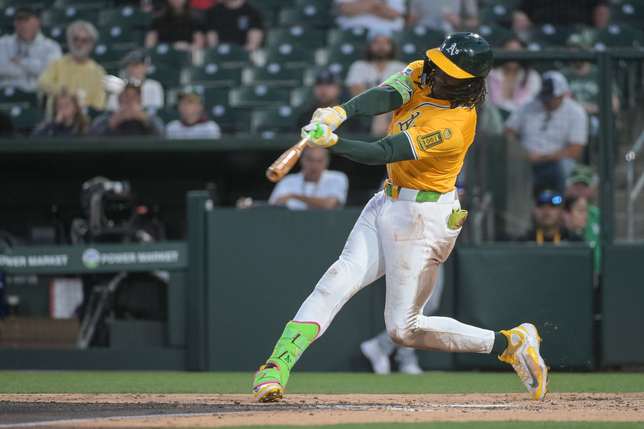 MLB: Texas Rangers at Athletics