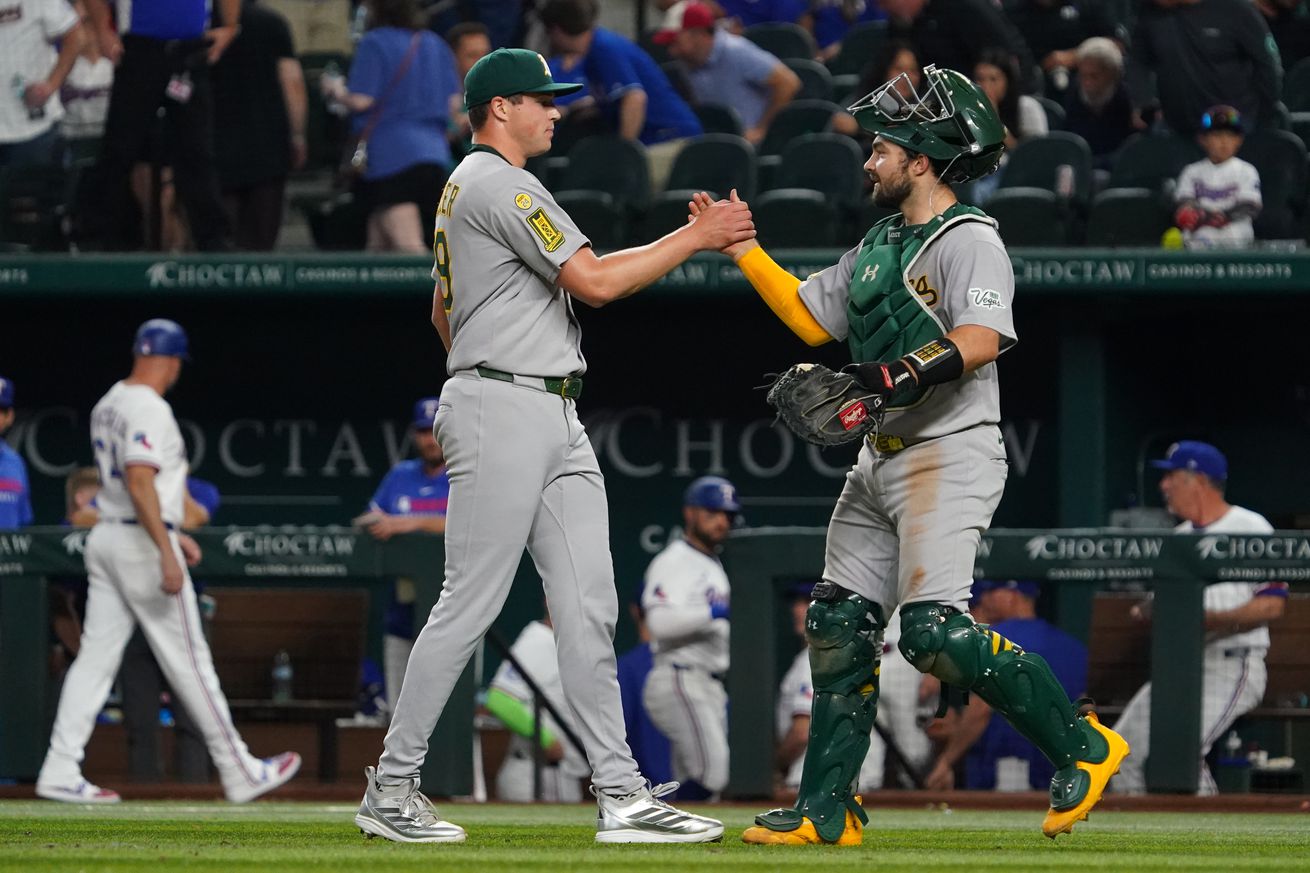 MLB: Athletics at Texas Rangers
