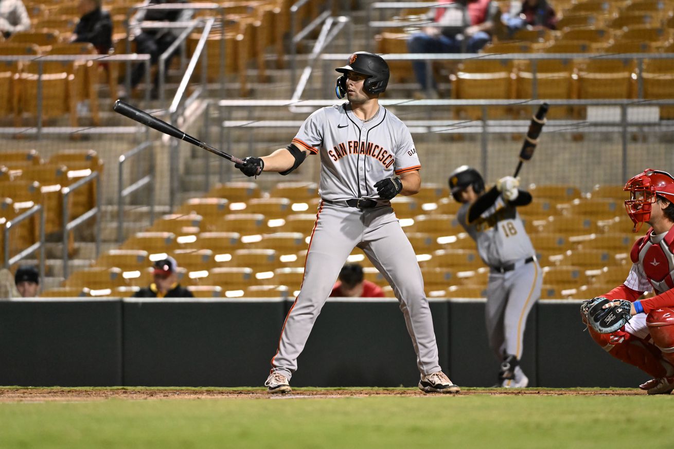 Drew Cavanaugh in the batter’s box.