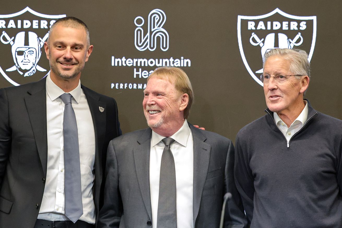 Las Vegas Raiders Introduce Pete Carroll As Head Coach, John Spytek As General Manager