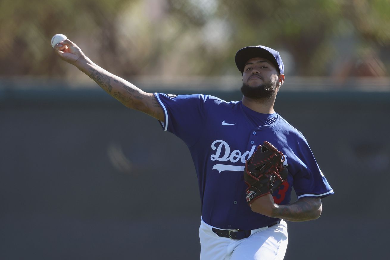 Los Angeles Dodgers Workout