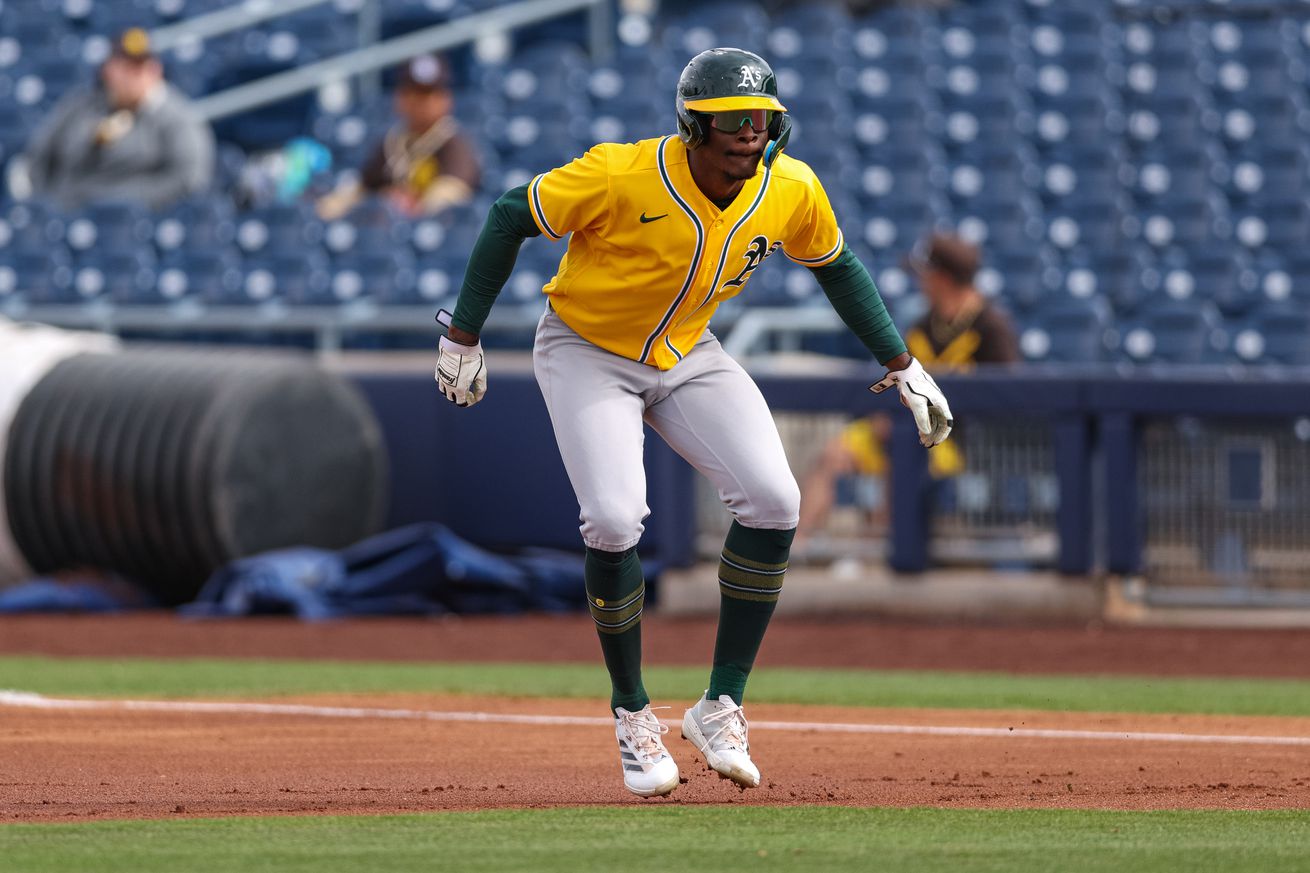 Athletics v. San Diego Padres