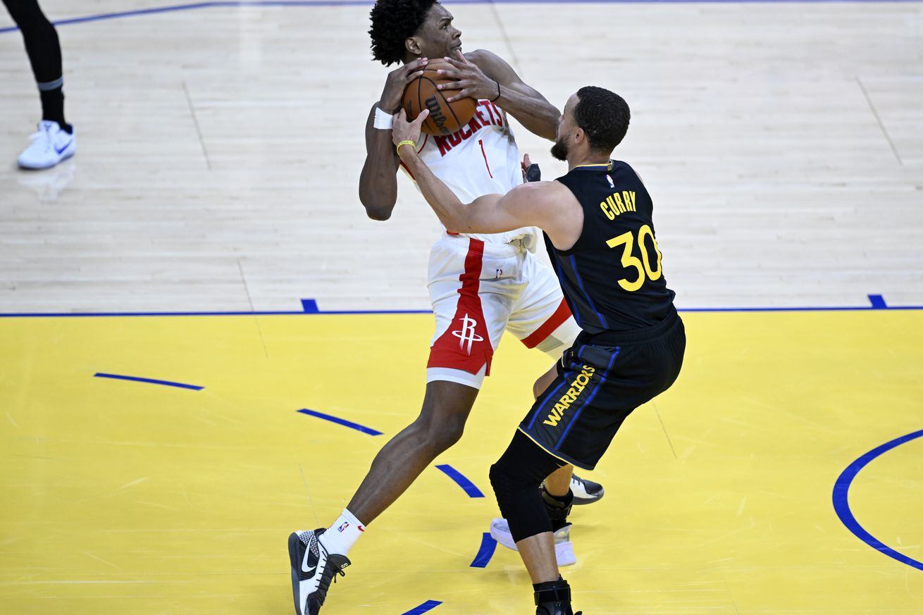 NBA Playoffs: Houston Rockets vs Golden State Warriors in San Francisco