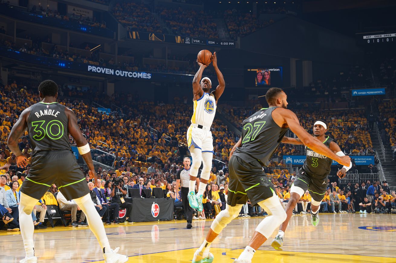 Jimmy Butler 2025 NBA Playoffs - Minnesota Timberwolves v Golden State Warriors - Game Three