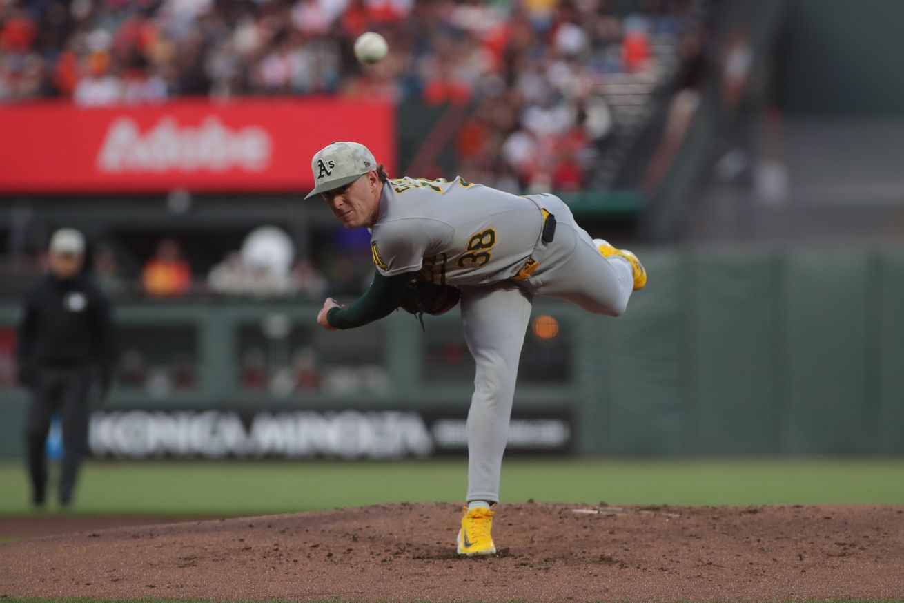 MLB: MAY 16 Athletics at Giants