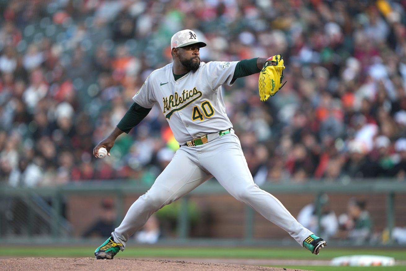 Athletics v San Francisco Giants