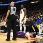 Draymond Green punched Jusuf Nurkic.