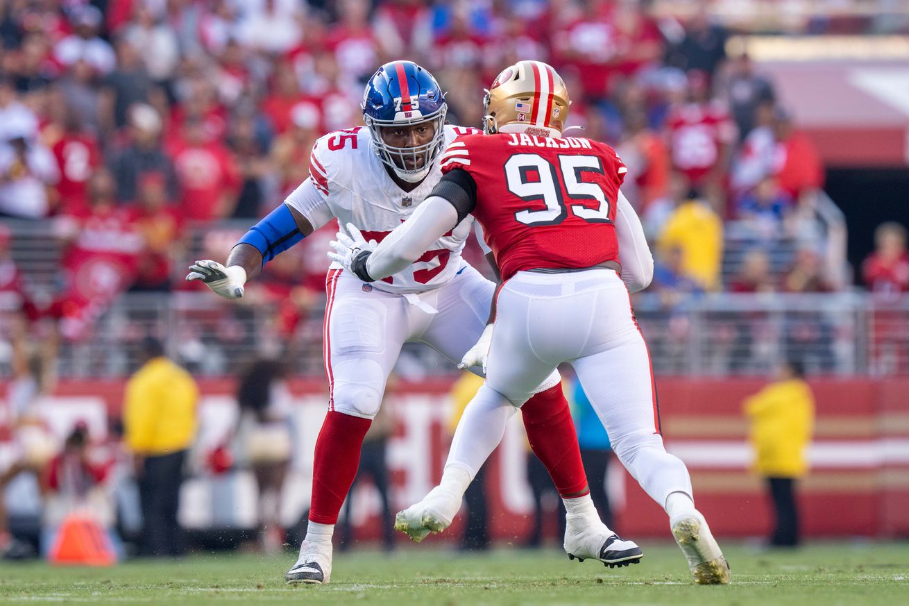 NFL: New York Giants at San Francisco 49ers