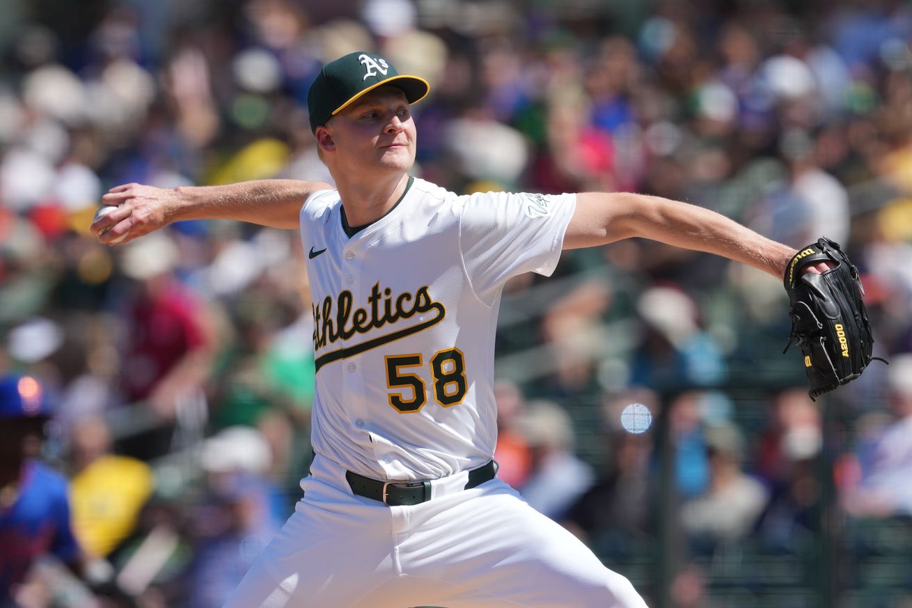 MLB: New York Mets at Athletics