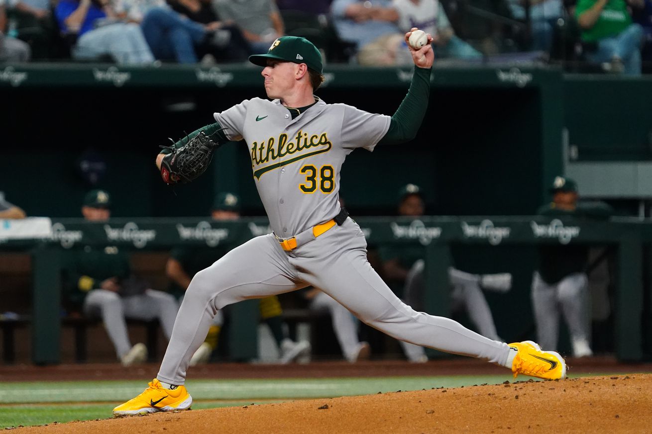 MLB: Athletics at Texas Rangers