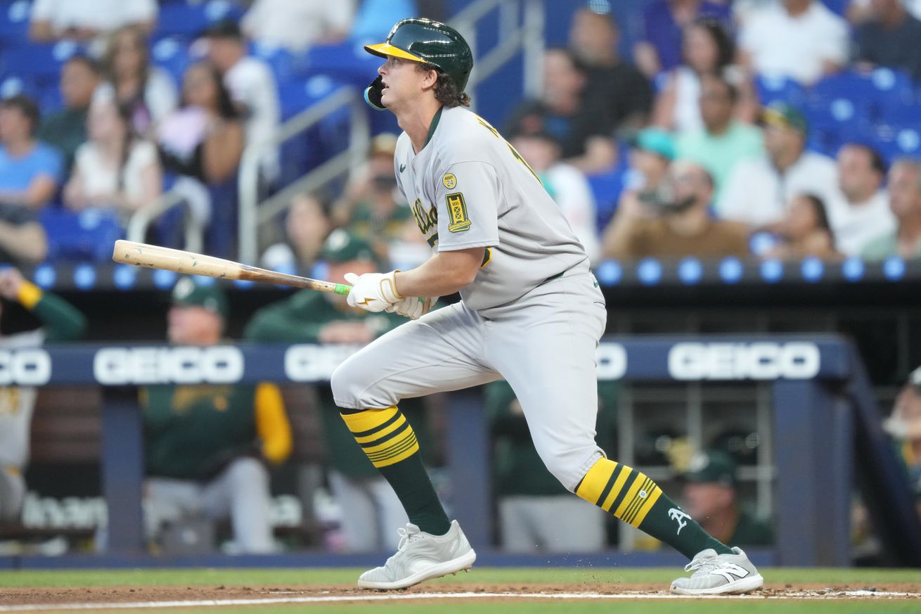 MLB: Athletics at Miami Marlins