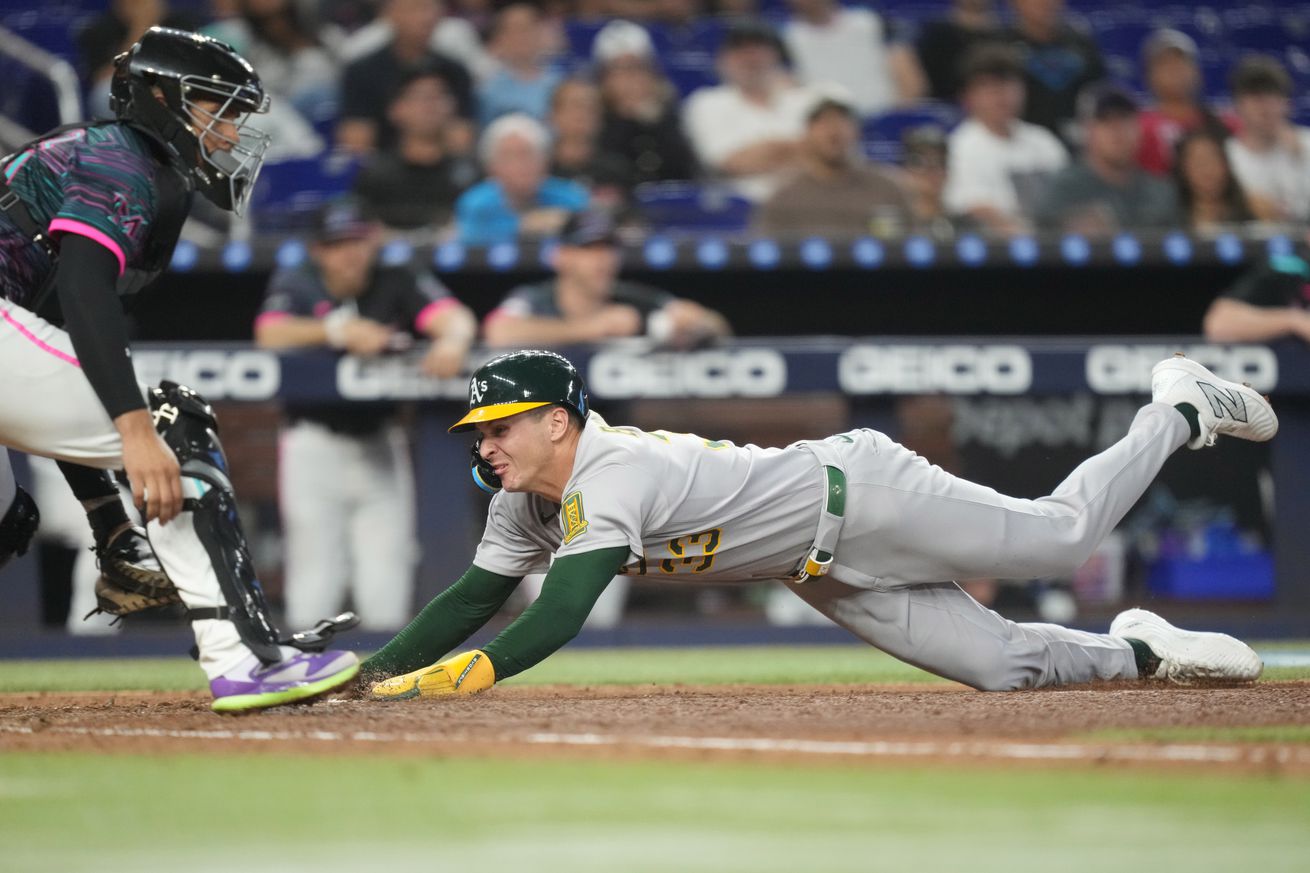 MLB: Athletics at Miami Marlins