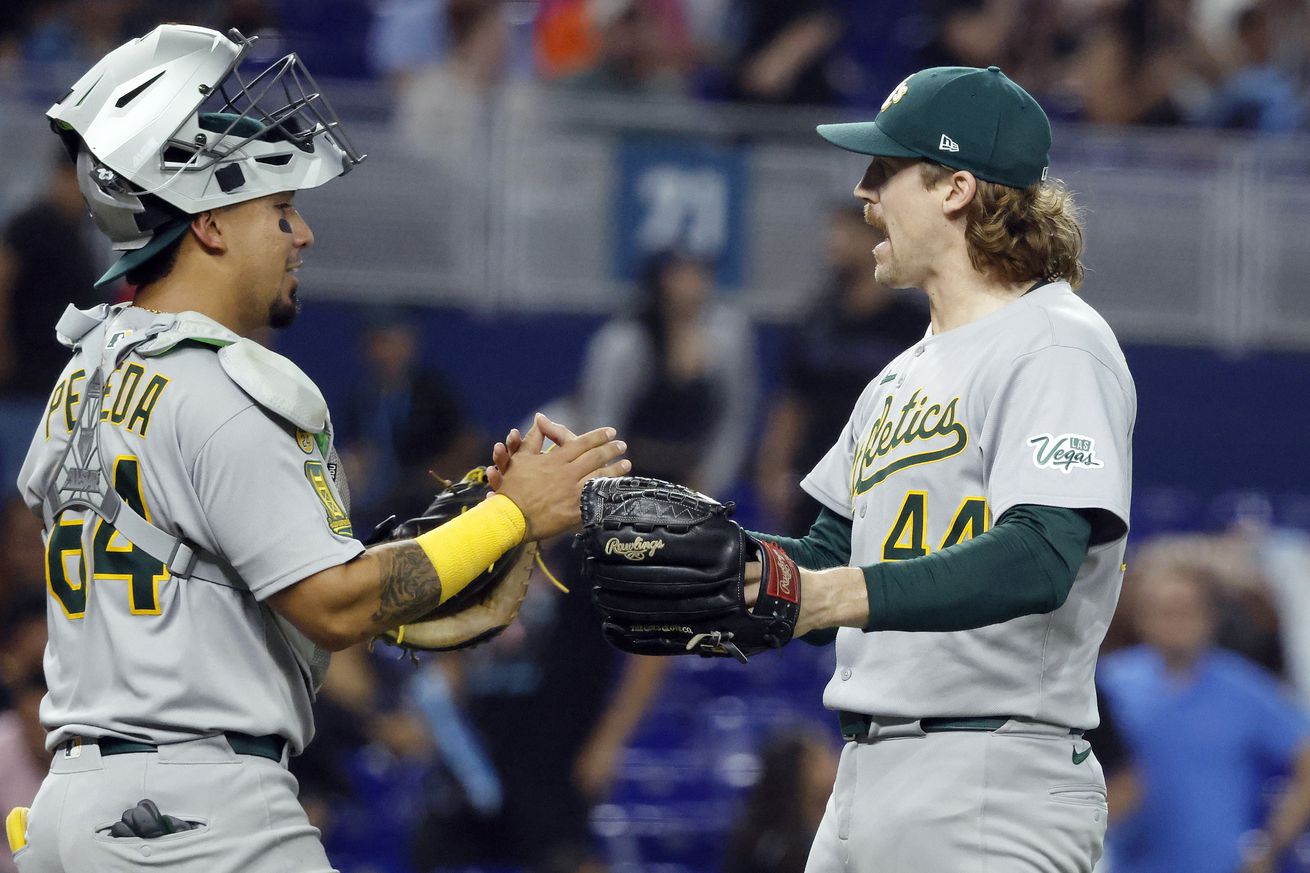 MLB: Athletics at Miami Marlins