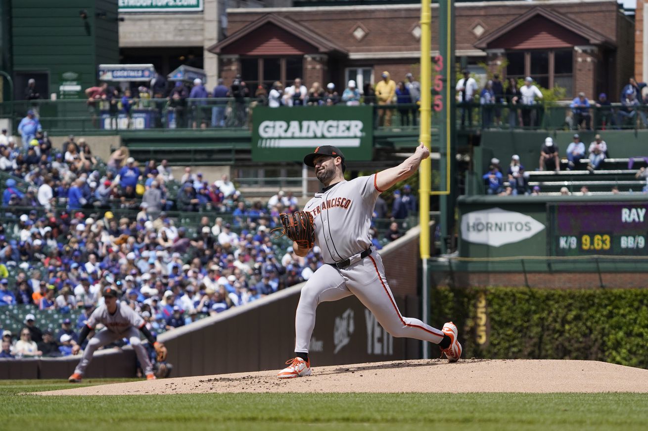 MLB: San Francisco Giants at Chicago Cubs