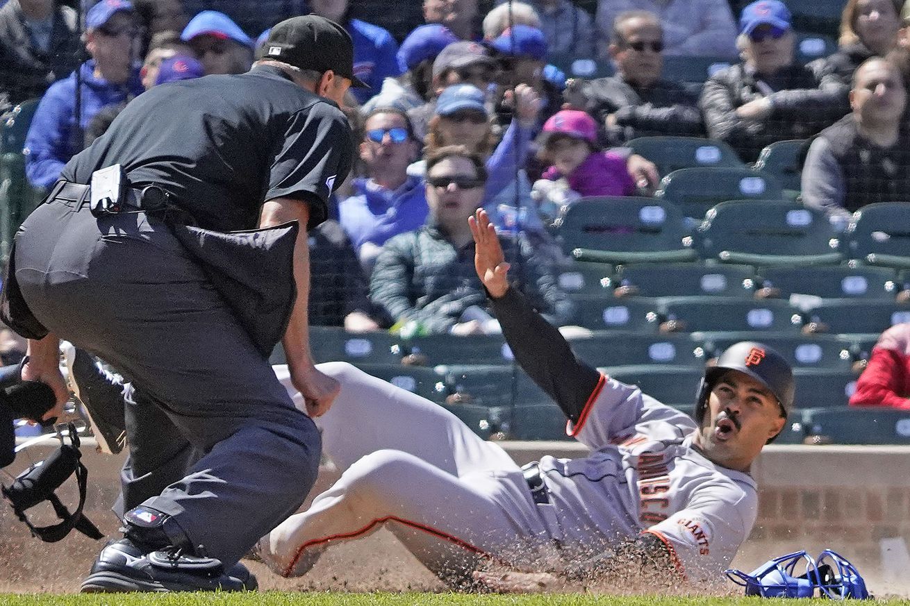 MLB: San Francisco Giants at Chicago Cubs